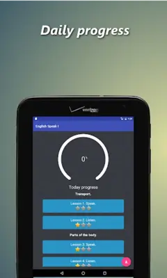 Teach spoken english offline android App screenshot 2